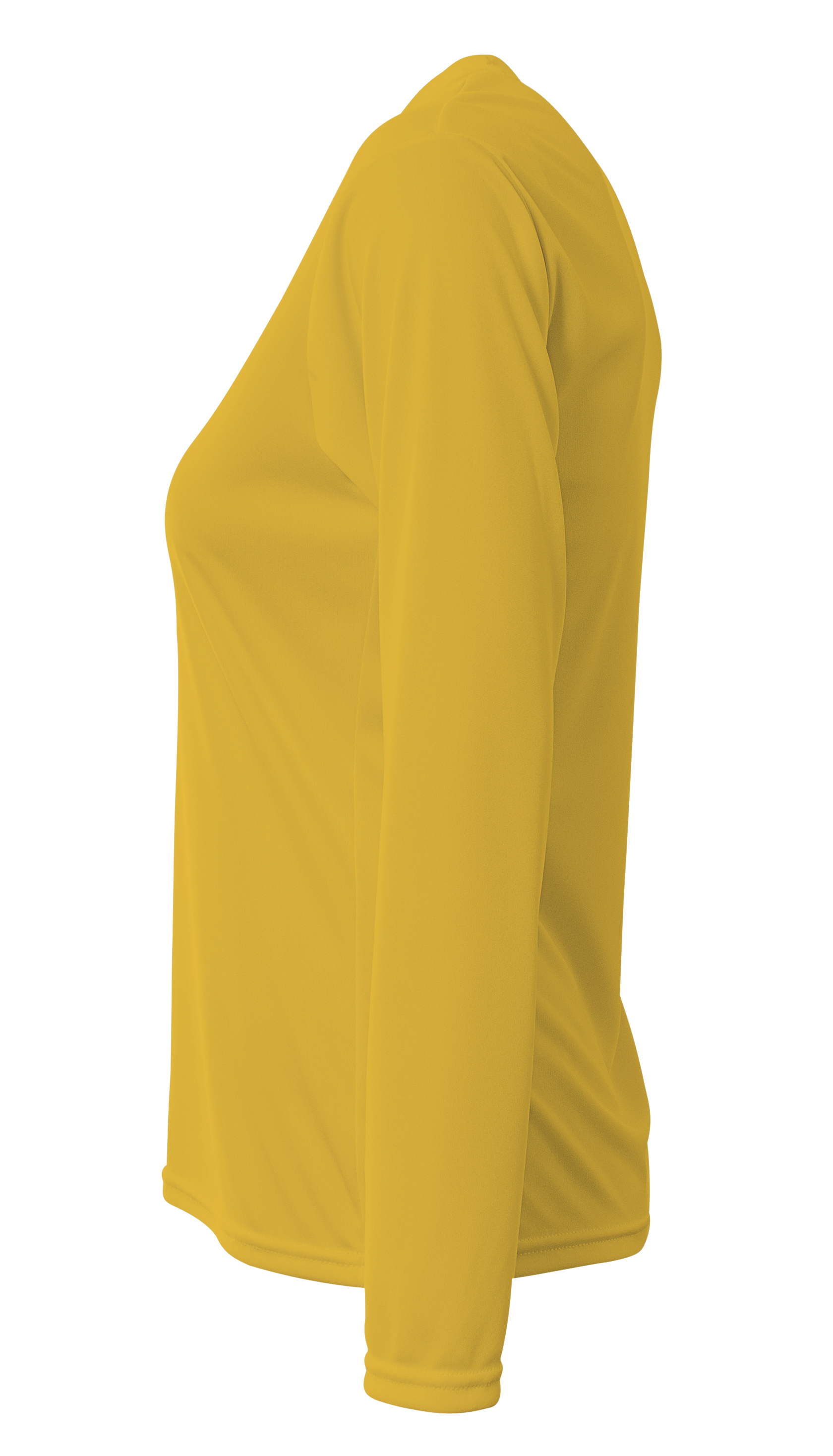 NW3425 A4  Womens Sprint Long Sleeve Tee - Siide Image