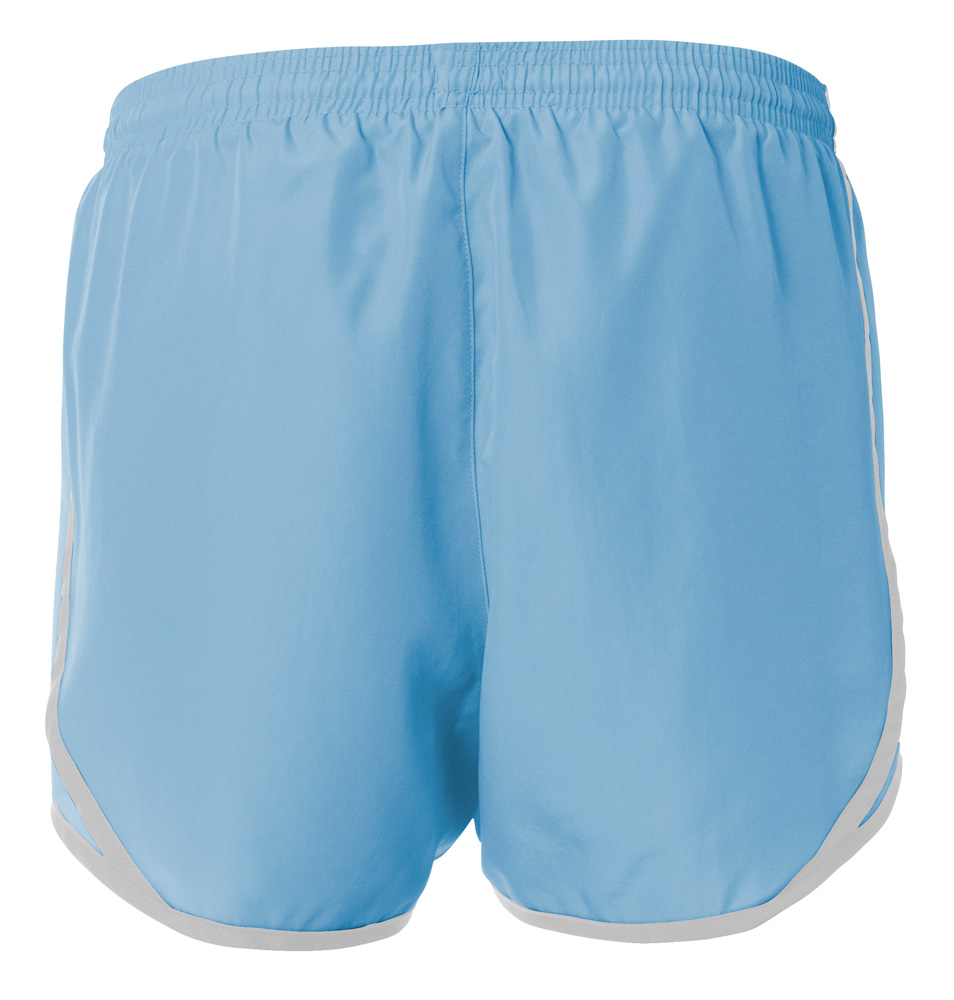 NW5341 A4 Ladies 3" Speed Shorts - Back Image