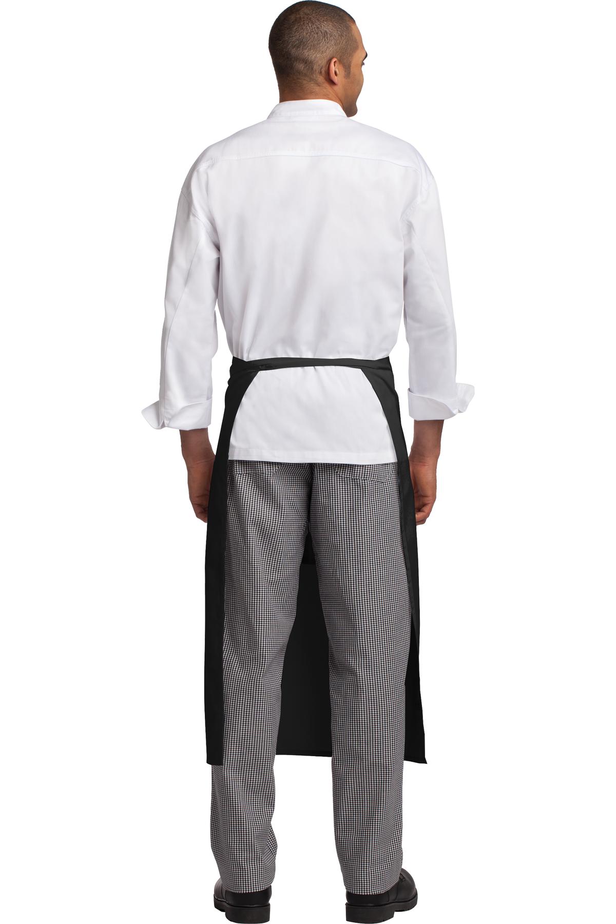 A701 Port Authority Easy Care Full Bistro Apron with Stain Release. - Back Image