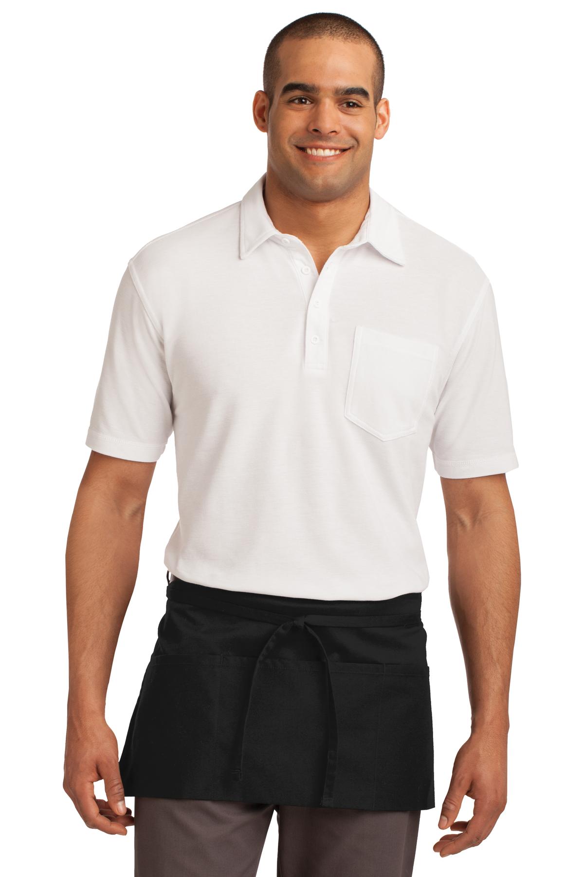 A702 Port Authority Easy Care Waist Apron with Stain Release A702 Port Authority Easy Care Waist Apron with Stain Release