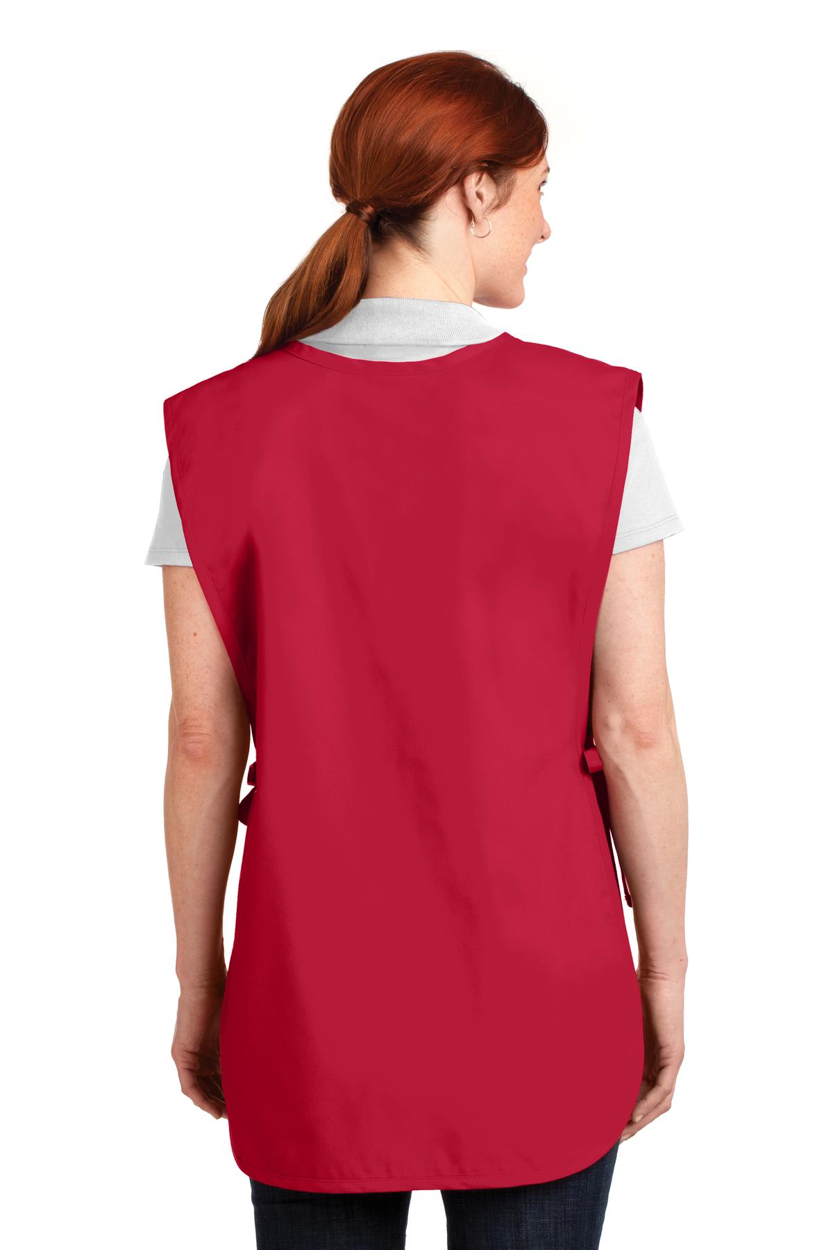 A705 Port Authority Easy Care Cobbler Apron with Stain Release. - Back Image