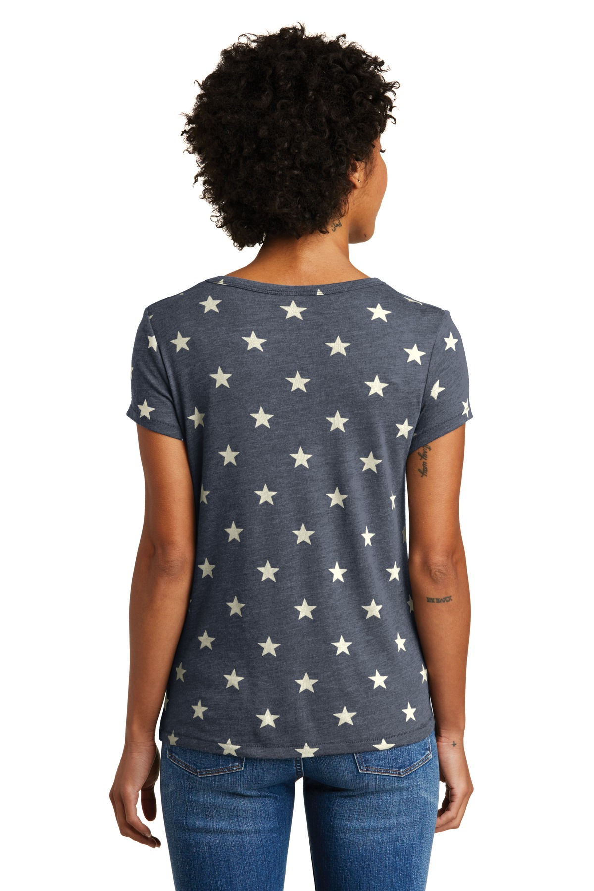 AA1940 Alternative Womens Eco-Jersey Ideal Tee. - Back Image