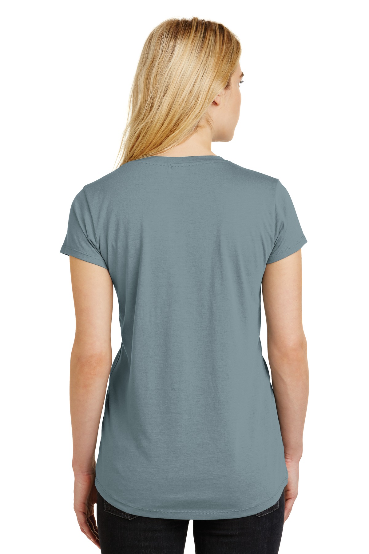 AA2840 Alternative Womens Everyday Cotton Modal V-Neck. - Back Image