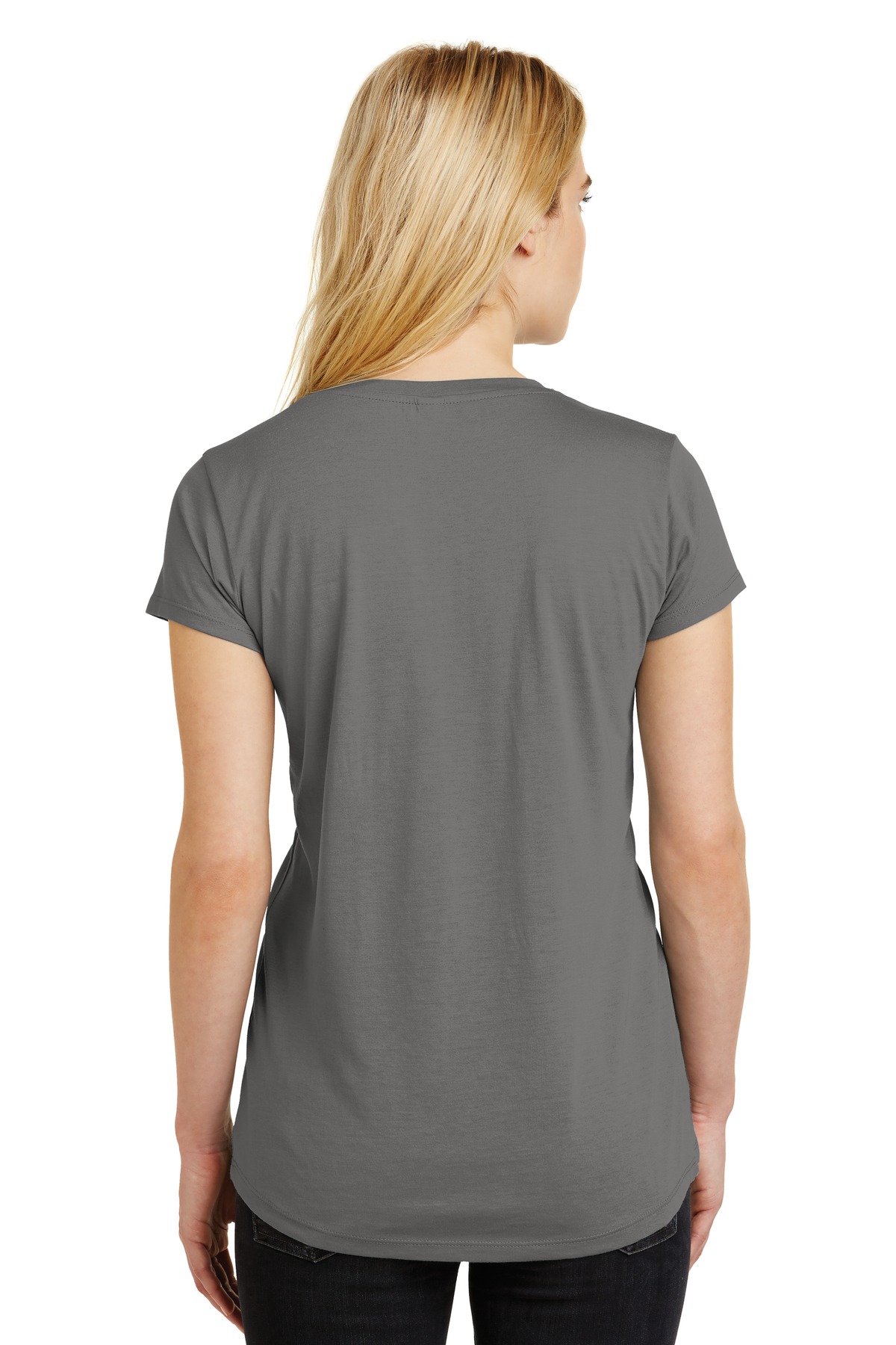AA2840 Alternative Womens Everyday Cotton Modal V-Neck. - Back Image