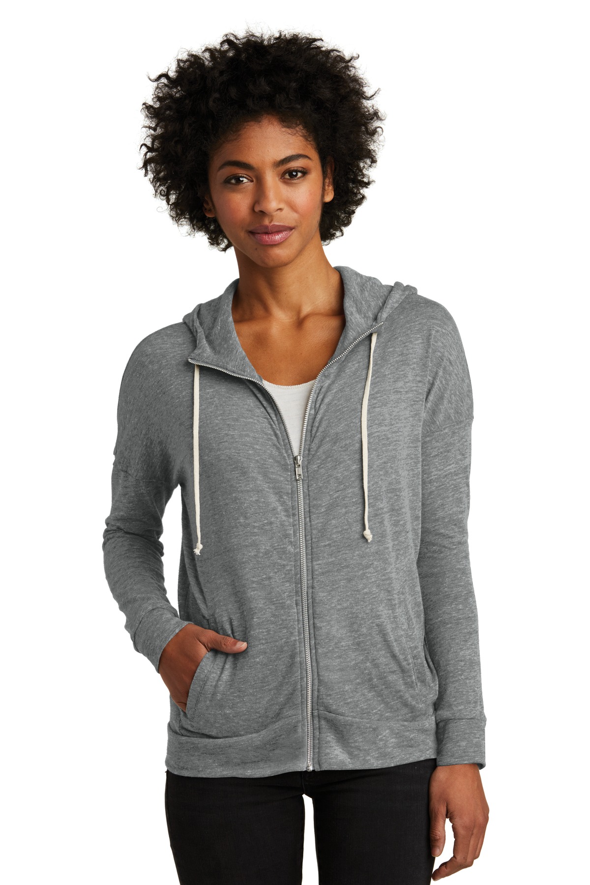 AA2896 Alternative Womens Eco-Jersey Cool-Down Zip Hoodie. AA2896 Alternative Womens Eco-Jersey Cool-Down Zip Hoodie.