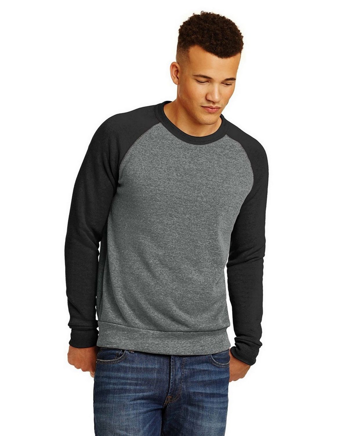 AA32022 Alternative Champ Colorblock Eco -Fleece Sweatshirt. AA32022 Alternative Champ Colorblock Eco -Fleece Sweatshirt.