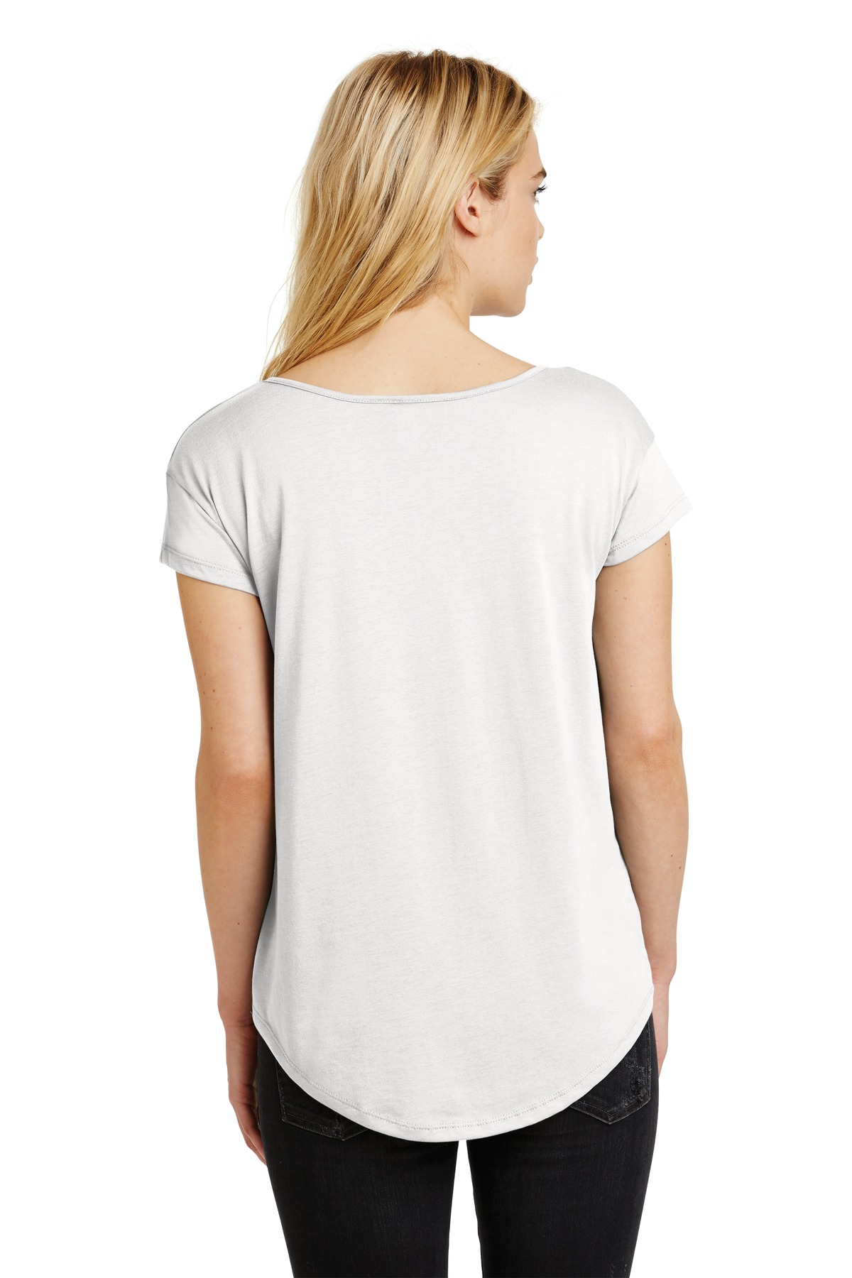 AA3499 Alternative . Womens Origin Cotton Modal T-Shirt. AA3499 Alternative . Womens Origin Cotton Modal T-Shirt. - Back Image