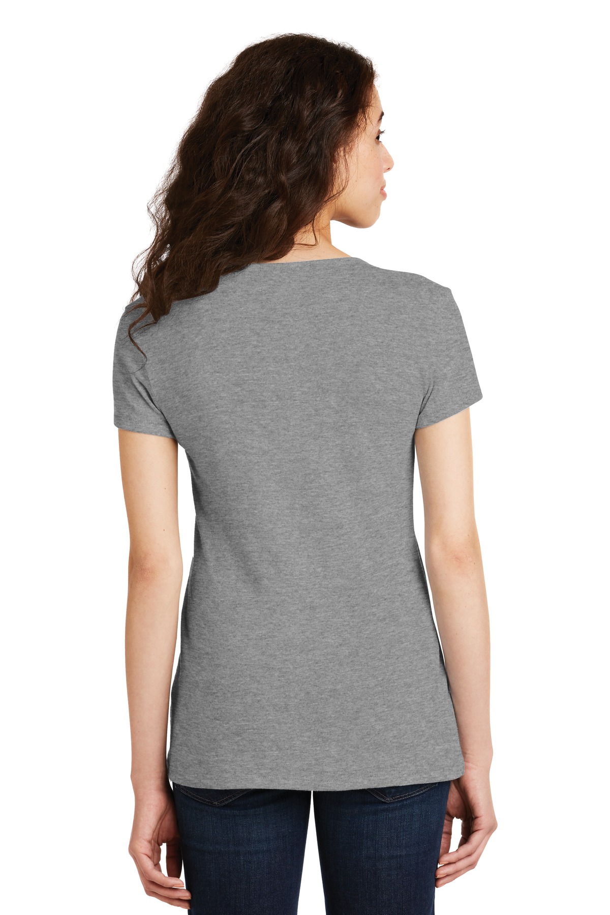 AA5056 Alternative Womens The Keepsake V-Neck Vintage 50/50 Tee. - Back Image