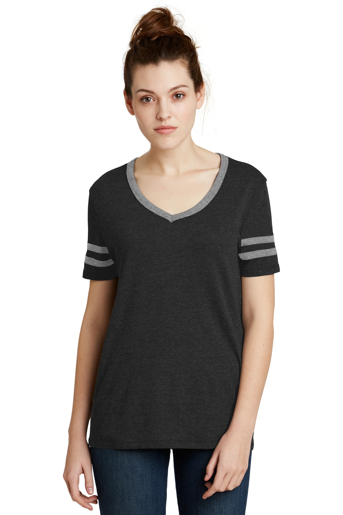 AA5058 Alternative Womens Varsity Vintage 50/50 Tee.