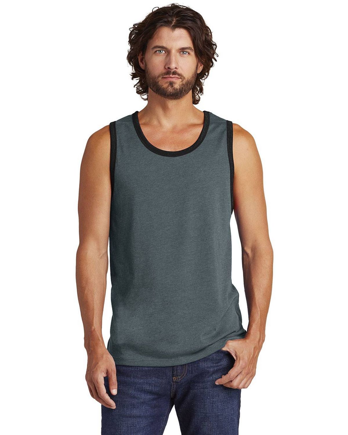 AA6043 Alternative Rebel Blended Jersey Tank.