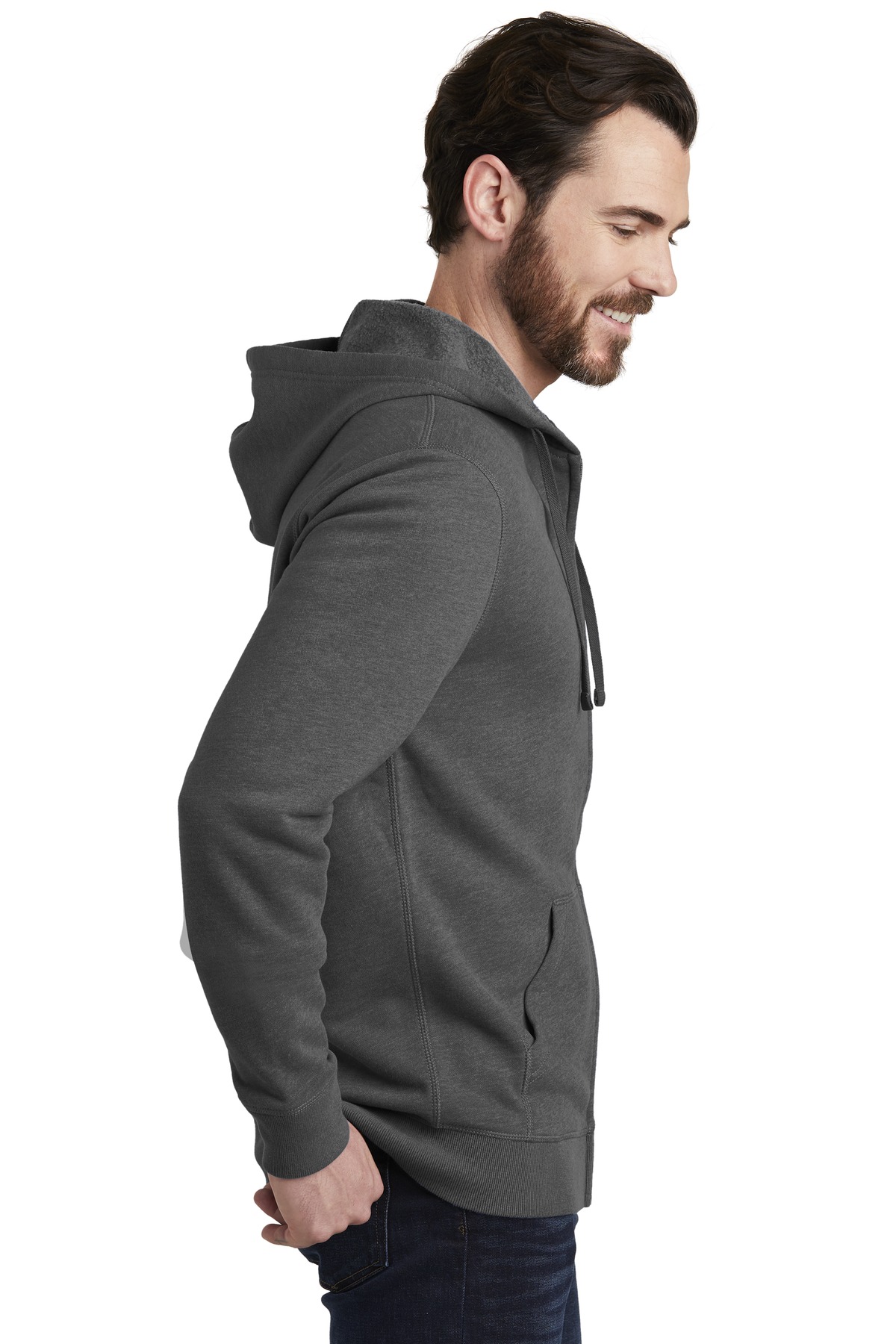 AA8050 Alternative Indy Blended Fleece Zip Hoodie. AA8050 Alternative Indy Blended Fleece Zip Hoodie. - Siide Image