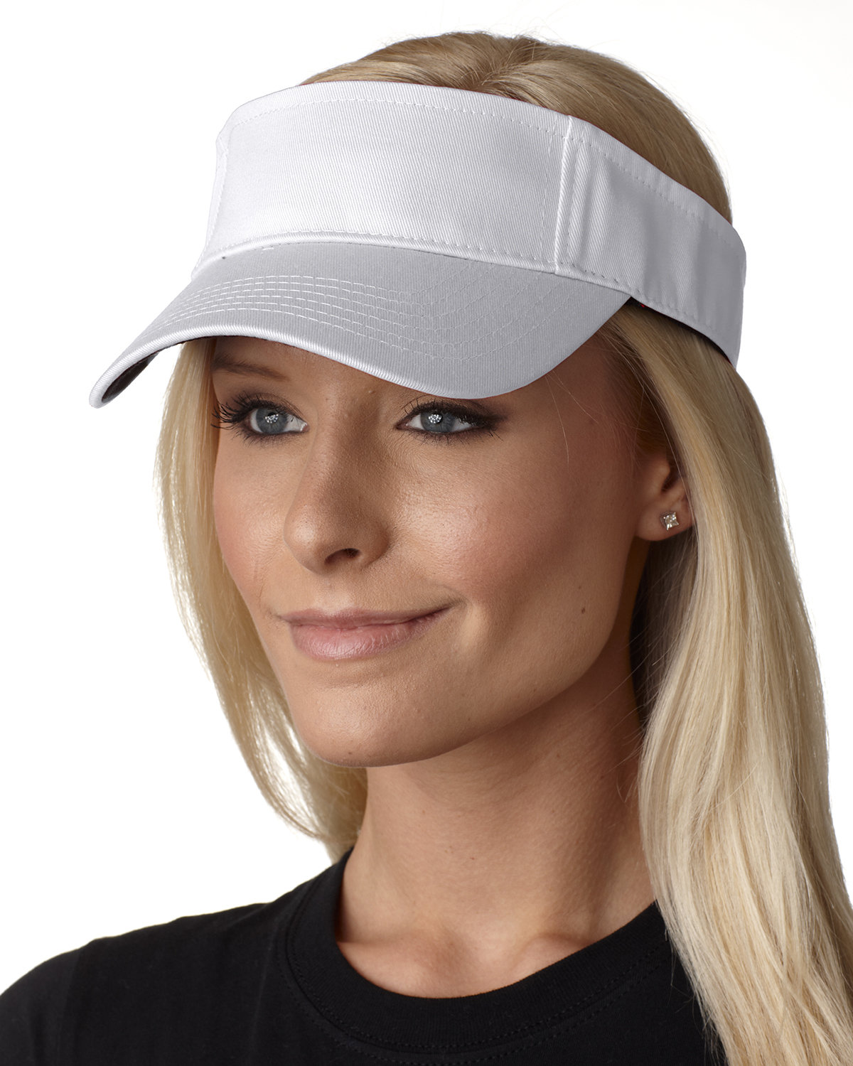 AC101 Adams Ace Vat-Dyed Twill Visor Zoom Image