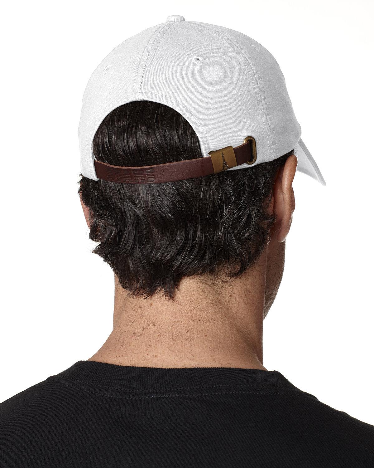 ACSB101 Adams Cotton Twill Pigment-Dyed Sunbuster Cap - Back Image