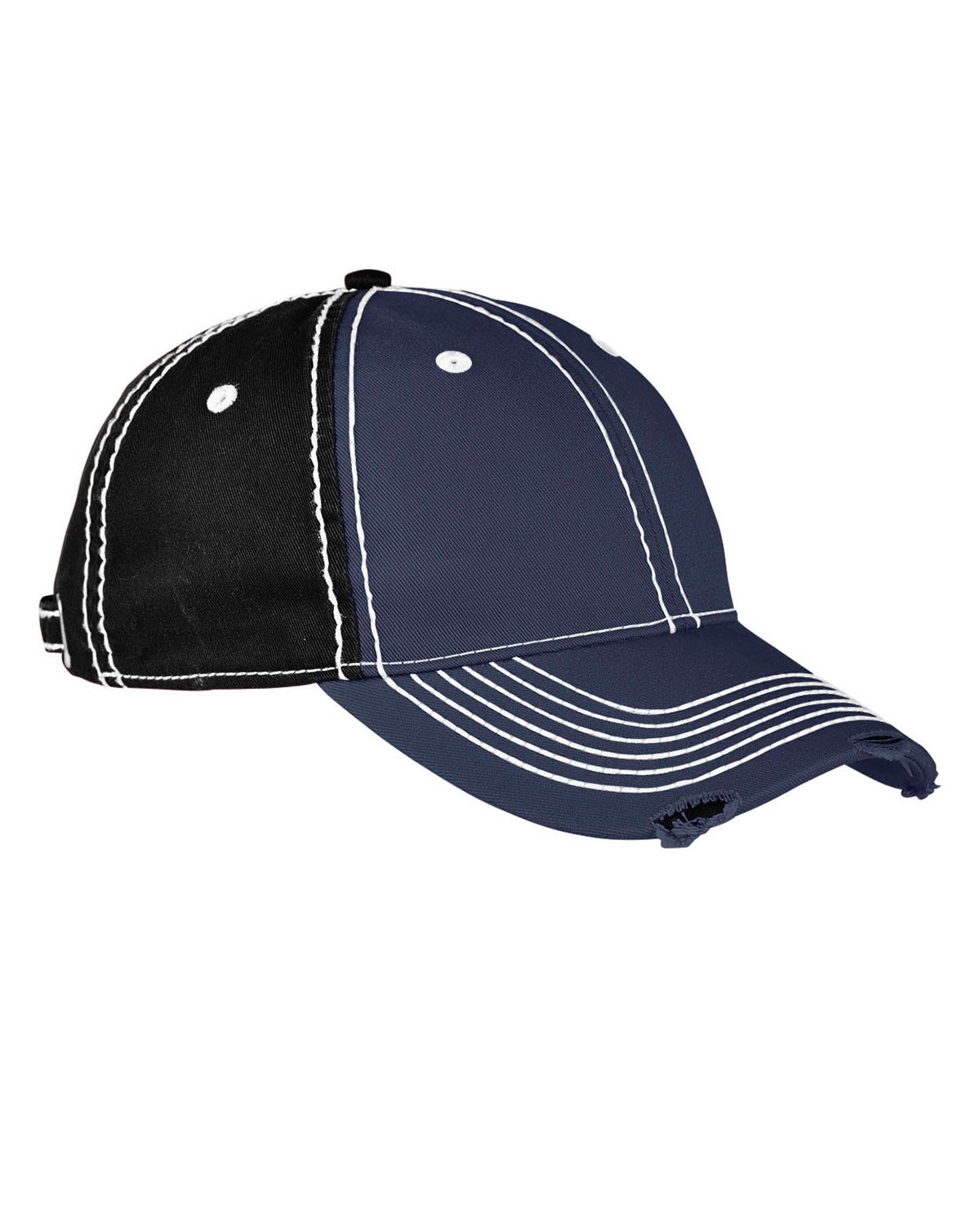 RM102 Adams Adult Distressed Rambler Cap Zoom Image