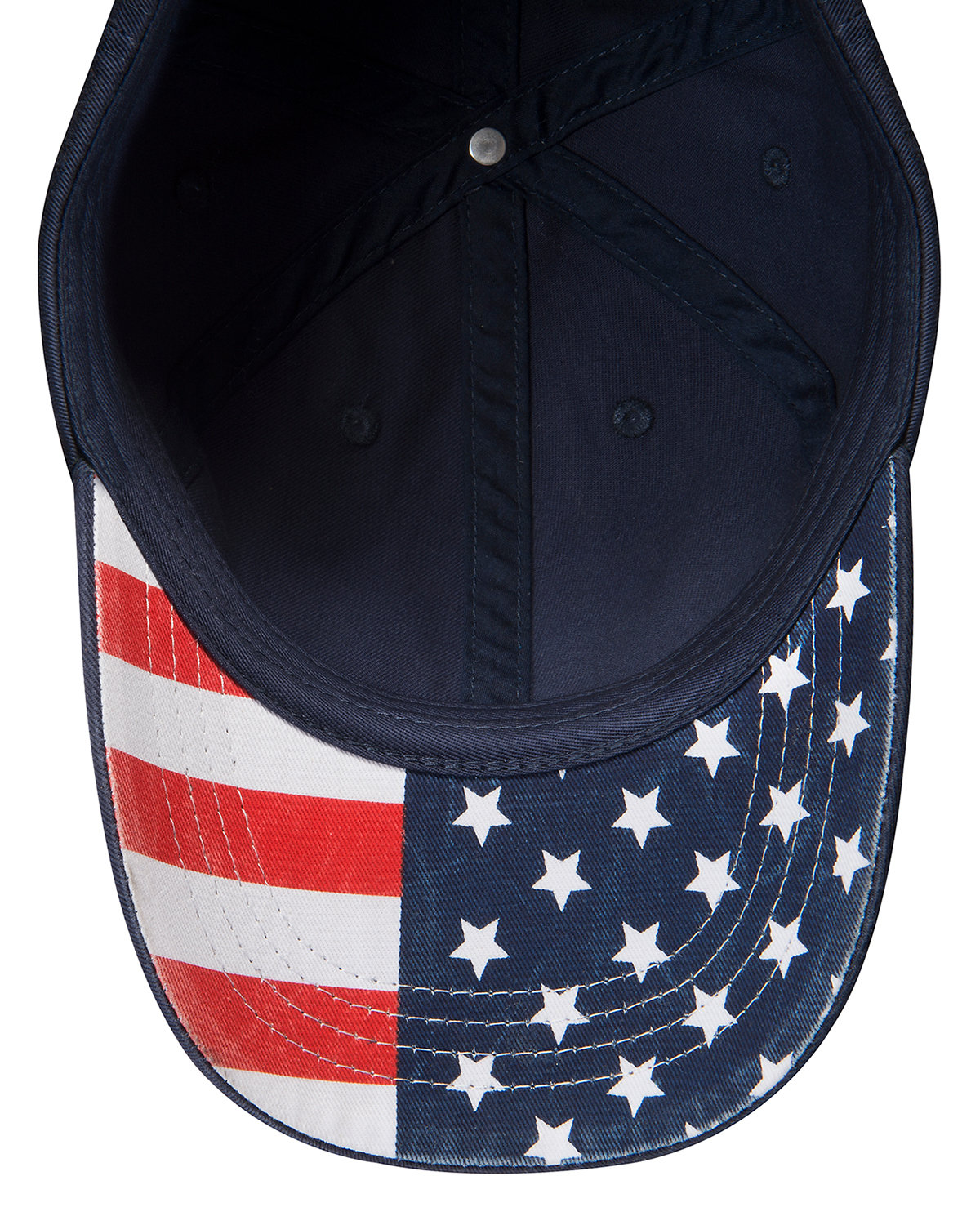 AM101 Adams Americana Dad Hat - Back Image
