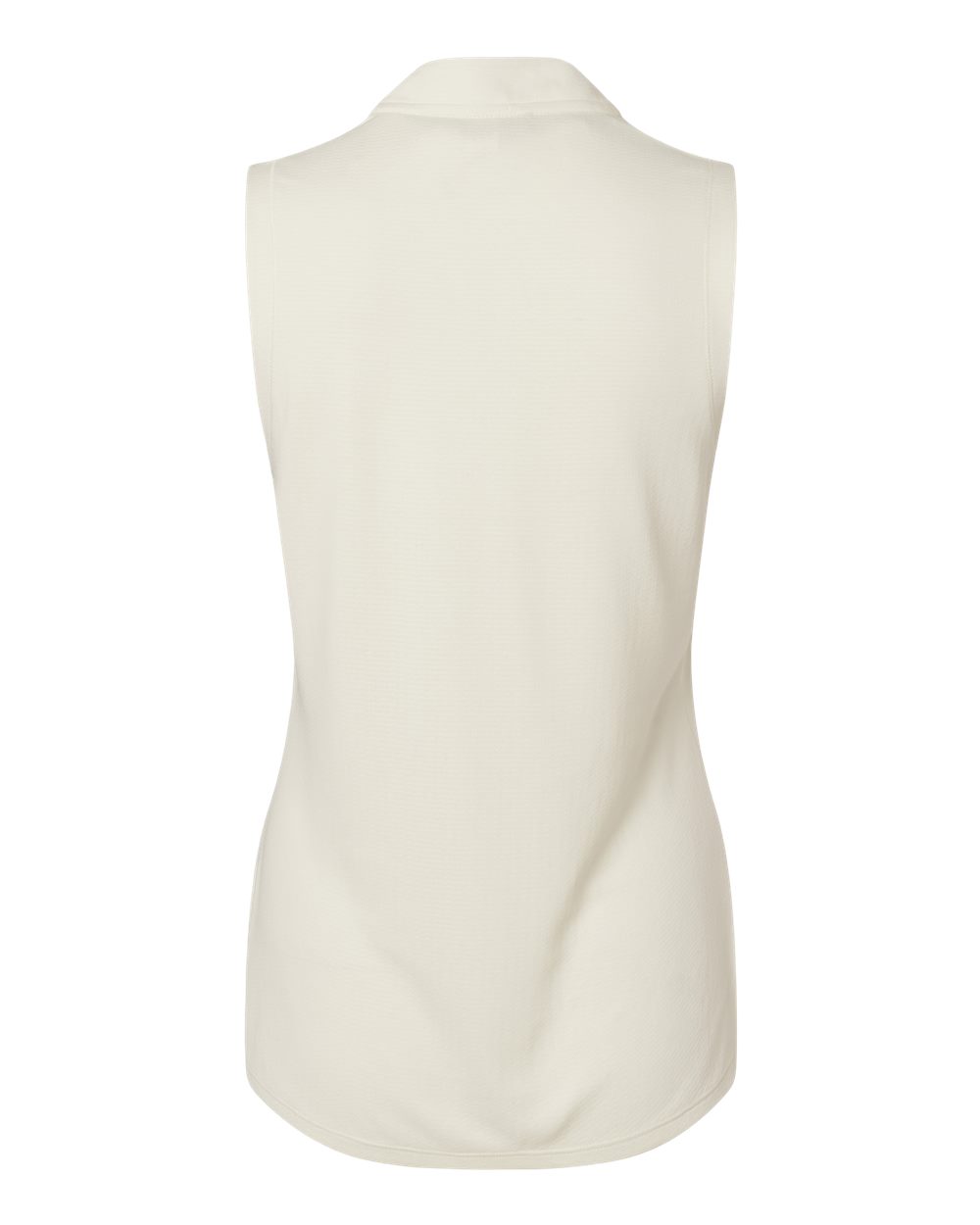 A1001 adidas Golf Womens Ultimate365 Textured Sleeveless Shirt - Back Image