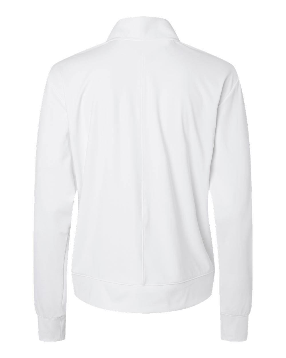 A1002 adidas Golf Womens Ultimate365 Textured Quarter-Zip Pullover - Back Image