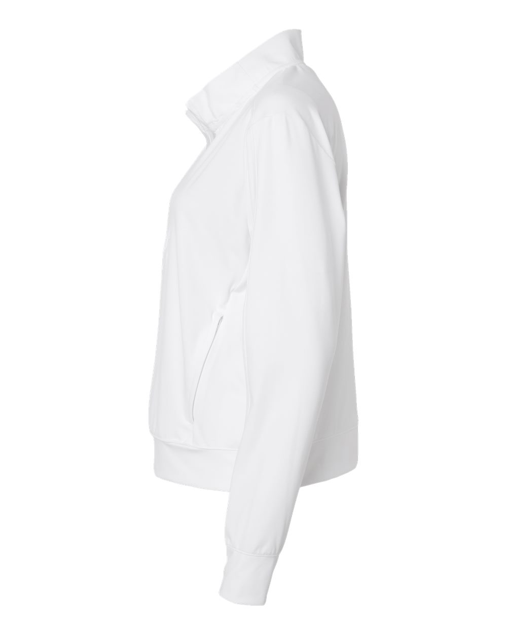 A1002 adidas Golf Womens Ultimate365 Textured Quarter-Zip Pullover - Siide Image
