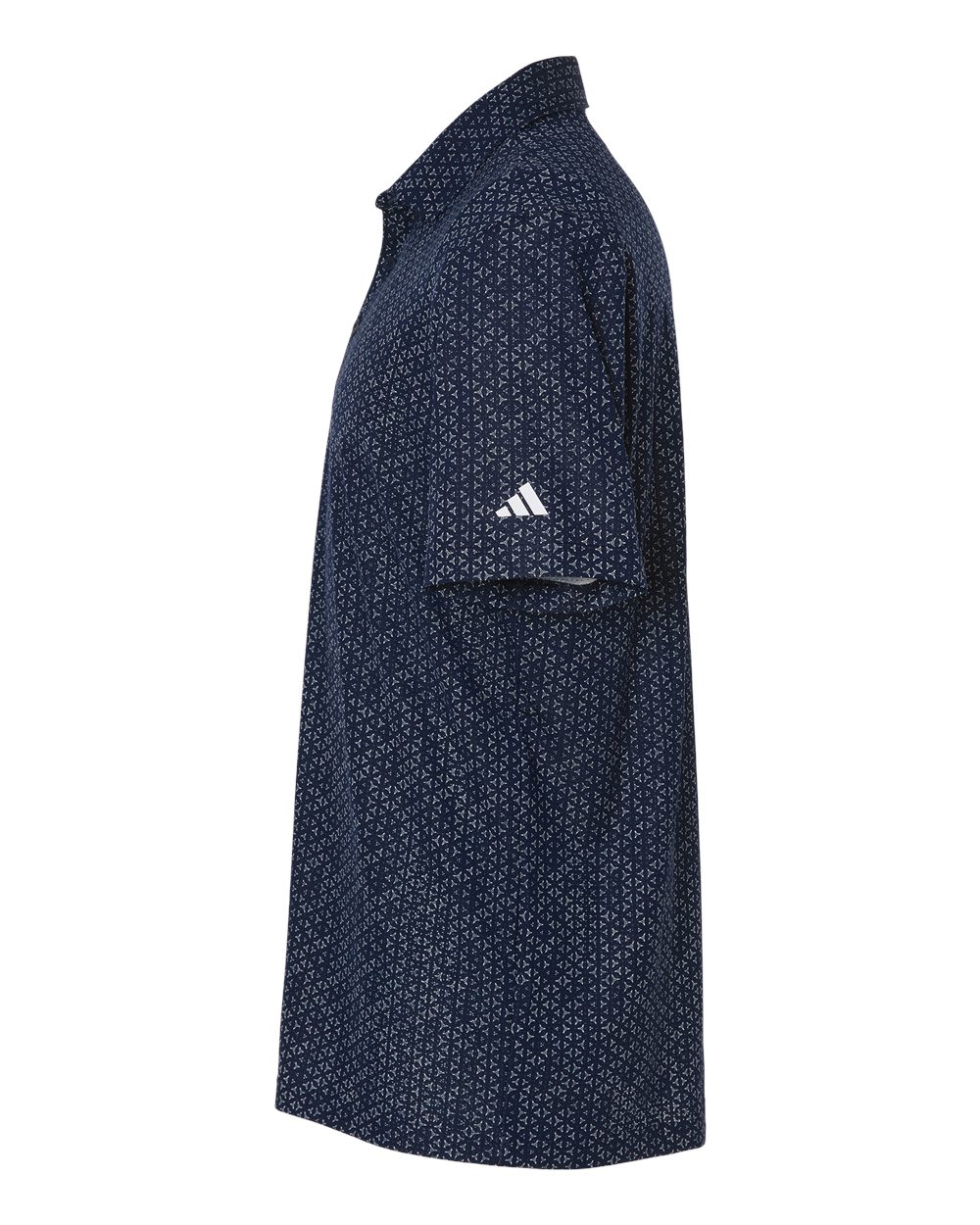A2023 Adidas Golf Mens Ultimate365 Mesh Tango Print Climacool Polo A2023 Adidas Golf Mens Ultimate365 Mesh Tango Print Climacool Polo - Siide Image