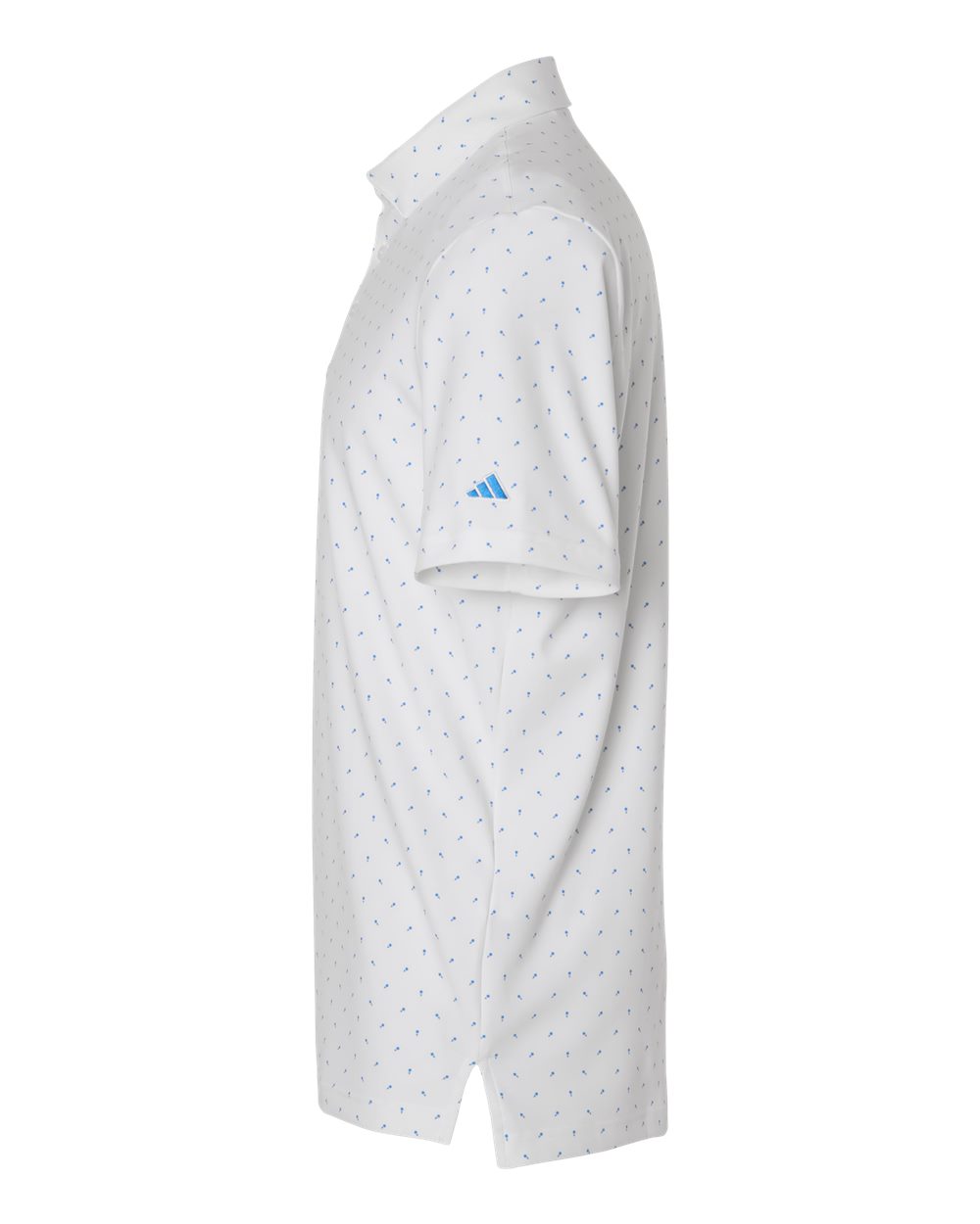 A2028 Adidas Golf Mens Ultimate365 Micro Print Polo - Siide Image