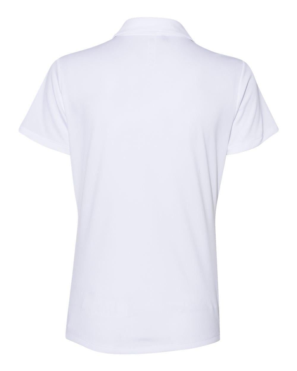 A231 Adidas Golf Womens Performance Sport Shirt - Back Image