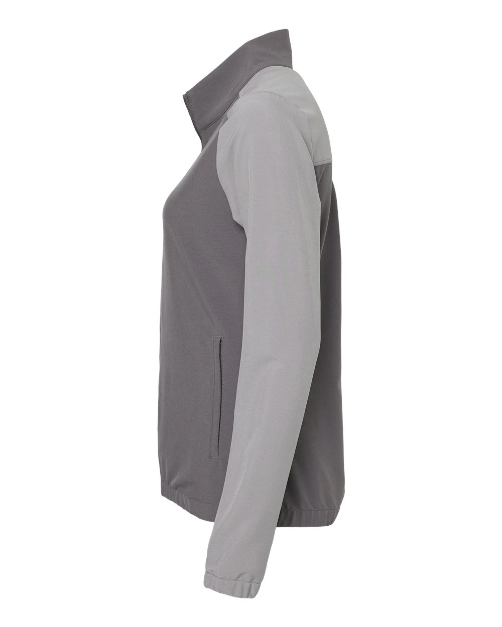 A268 adidas Golf Womens 3-Stripes Full-Zip Jacket - Siide Image