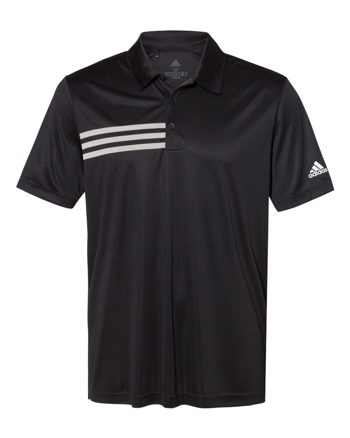 A324 adidas Golf 3-Stripes Chest Sport Shirt A324 adidas Golf 3-Stripes Chest Sport Shirt