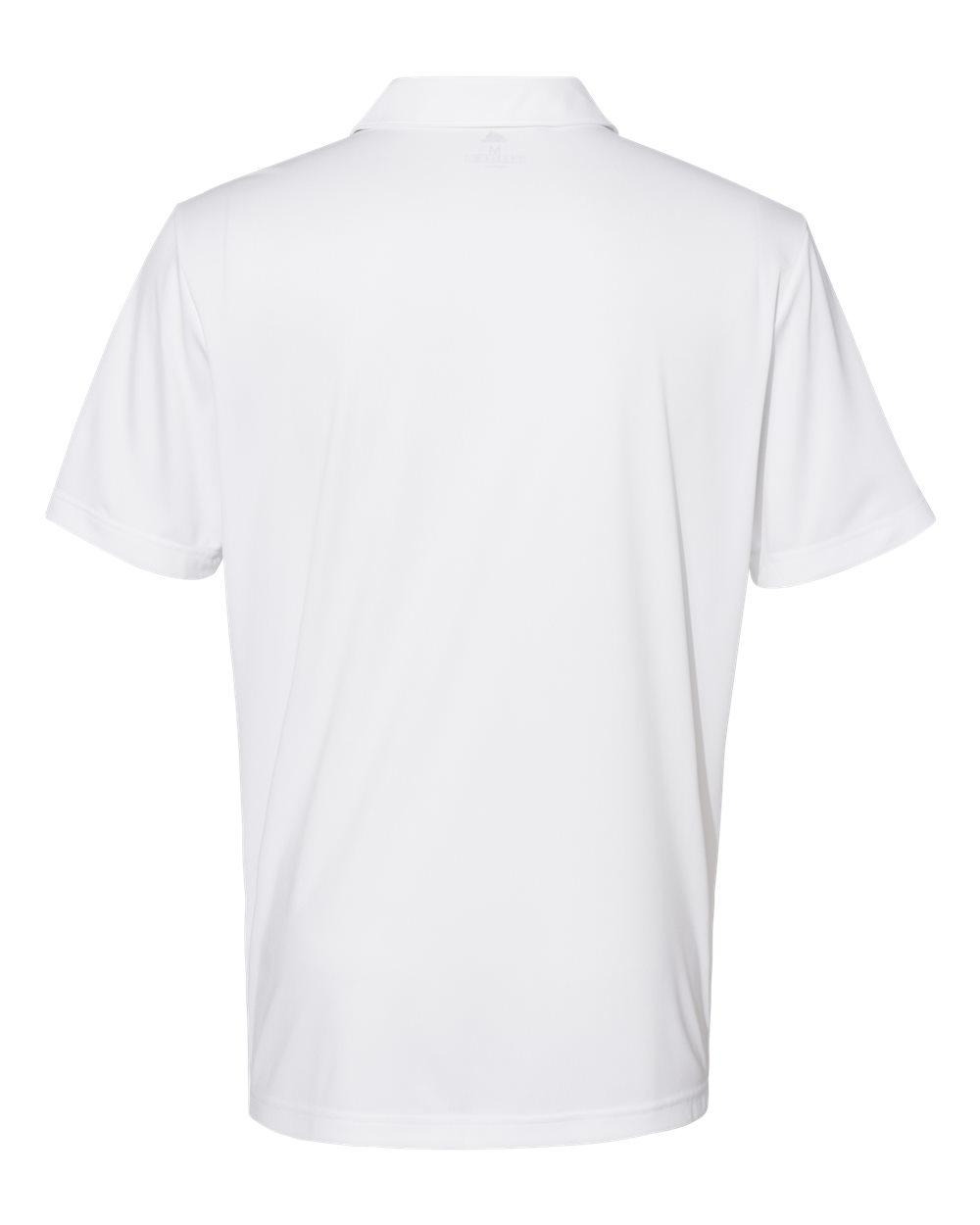 A324 adidas Golf 3-Stripes Chest Sport Shirt - Back Image
