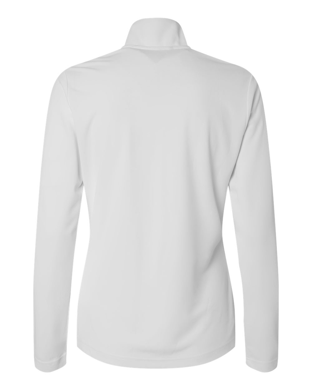 A400 Adidas Golf Womens Lightweight Quarter-Zip Pullover - Back Image