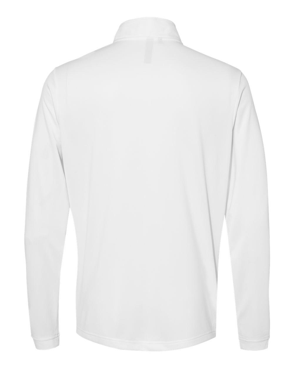 A401 adidas Golf Lightweight Quarter-Zip Pullover - Back Image
