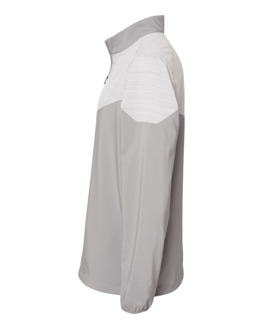 A546 adidas Golf Heather Chevron Quarter-Zip Windshirt - Siide Image