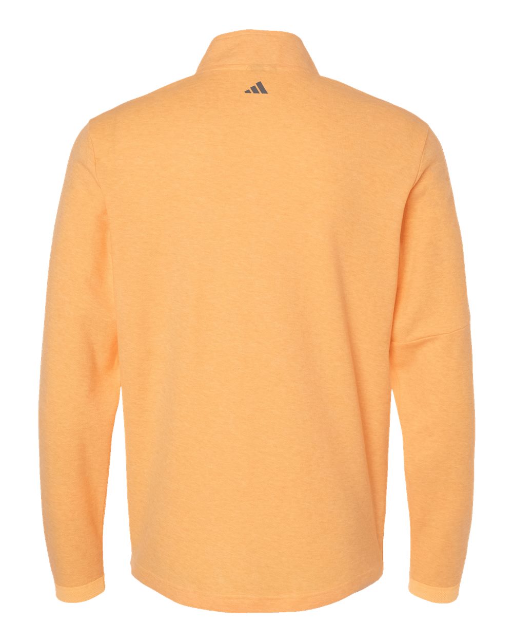 A554 adidas Golf 3-Stripes Quarter-Zip Sweater - Back Image