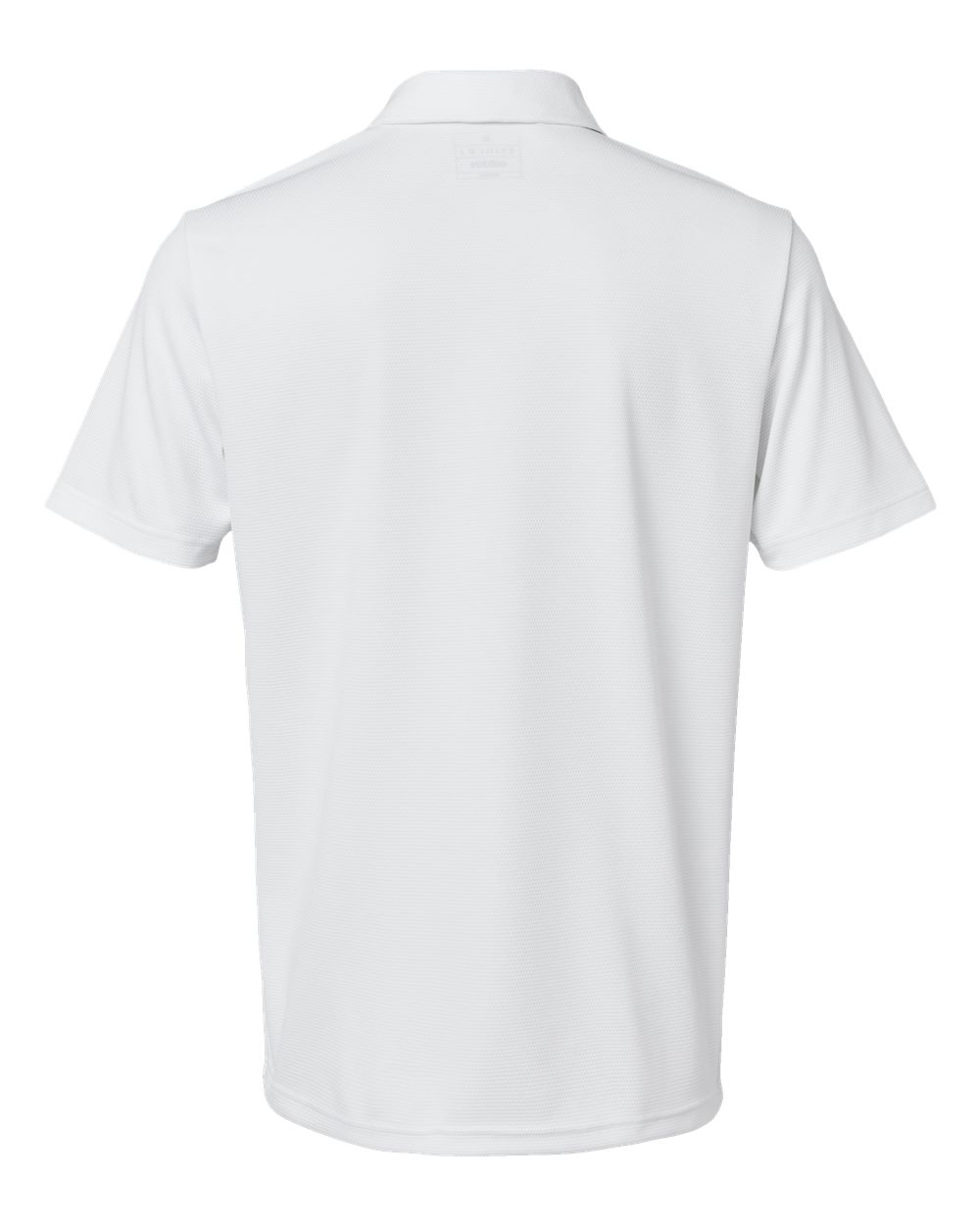 A580 adidas Golf Micro Pique Polo - Back Image