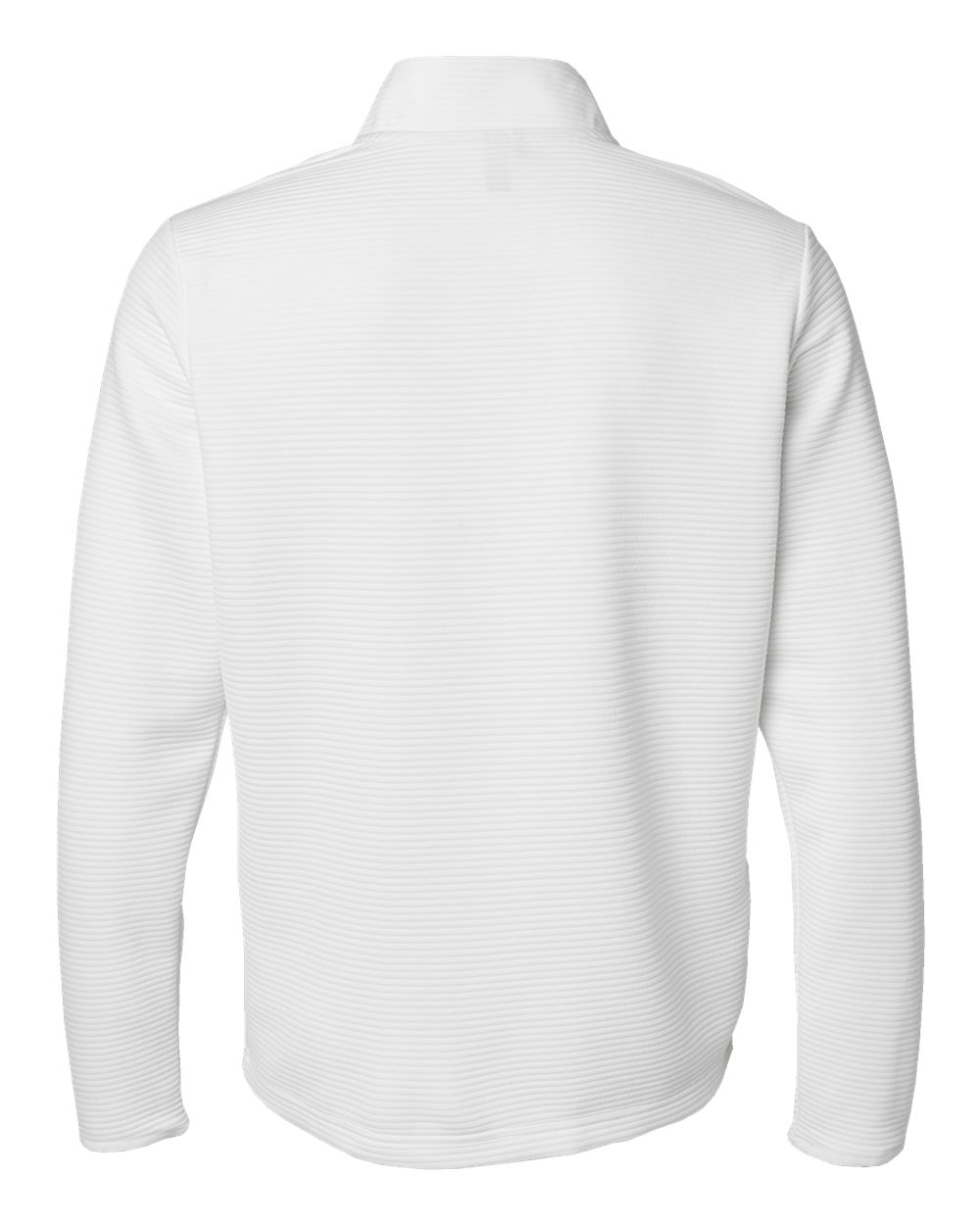 A588 adidas Golf Spacer Quarter-Zip Pullover - Back Image