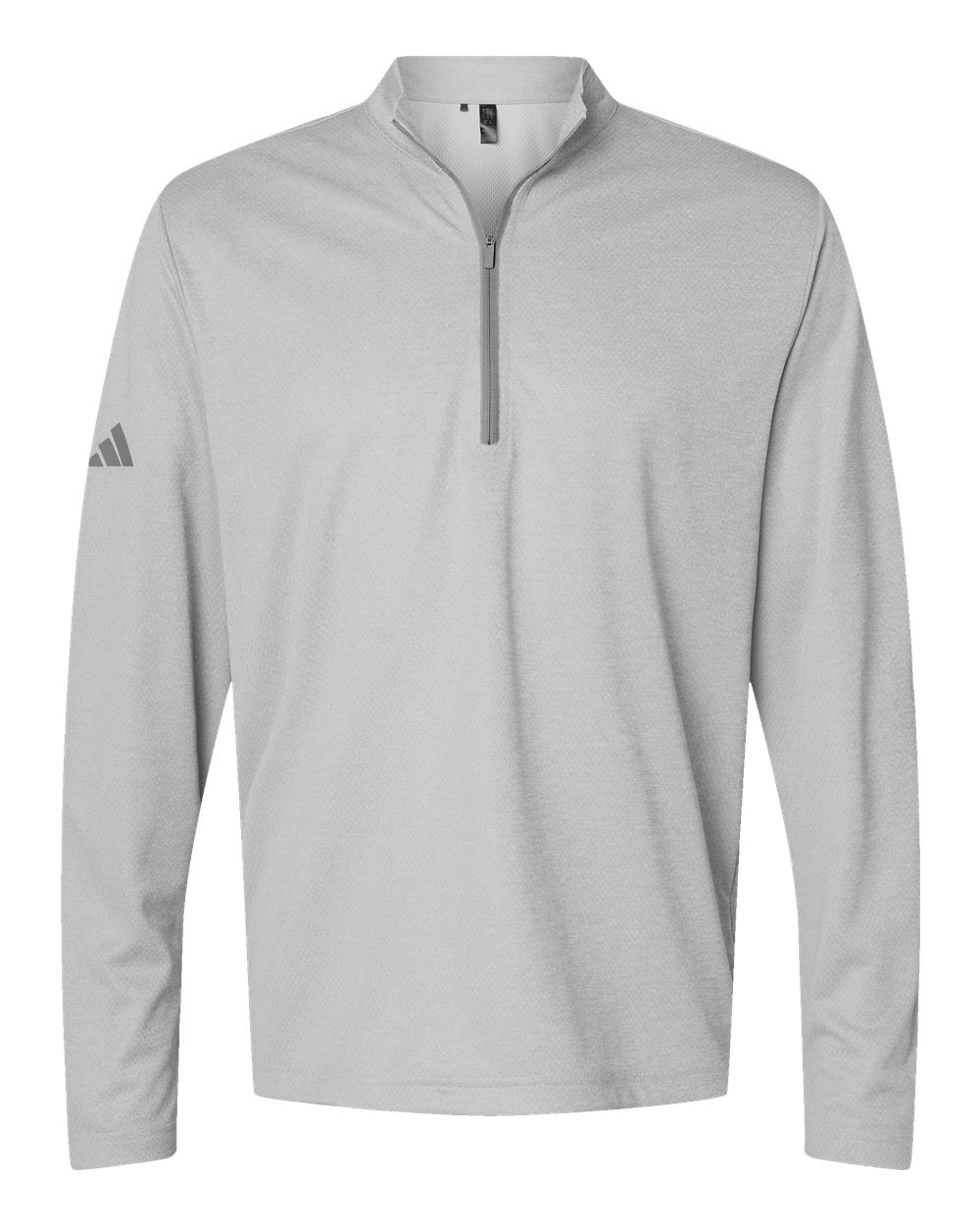 A593 adidas Golf Space Dyed Quarter-Zip Pullover