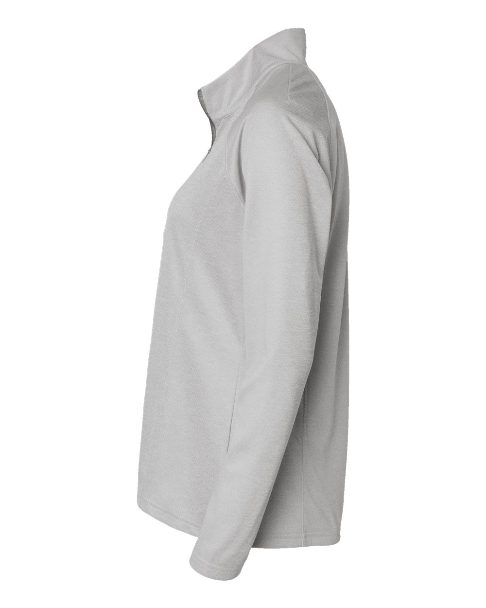 A594 adidas Golf Womens Space Dyed Quarter-Zip Pullover - Siide Image