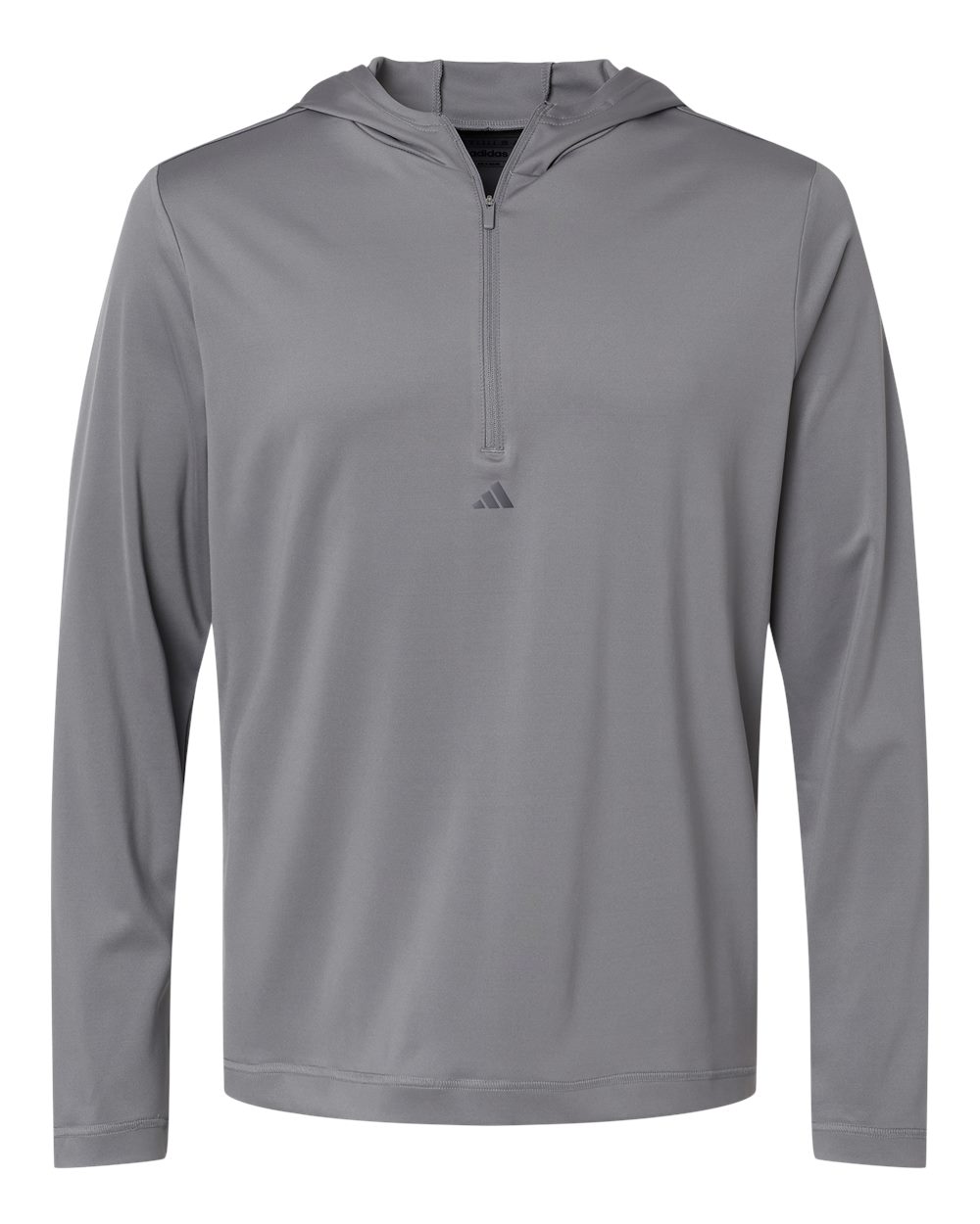 A596 adidas Golf Lightweight Performance Quarter-Zip Hooded Pullover