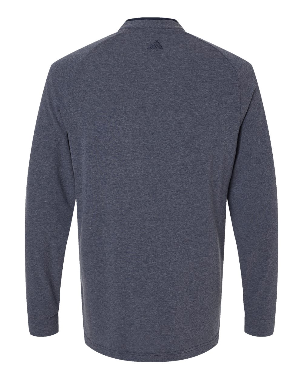 A597 adidas Golf Henley Long Sleeve Tee - Back Image