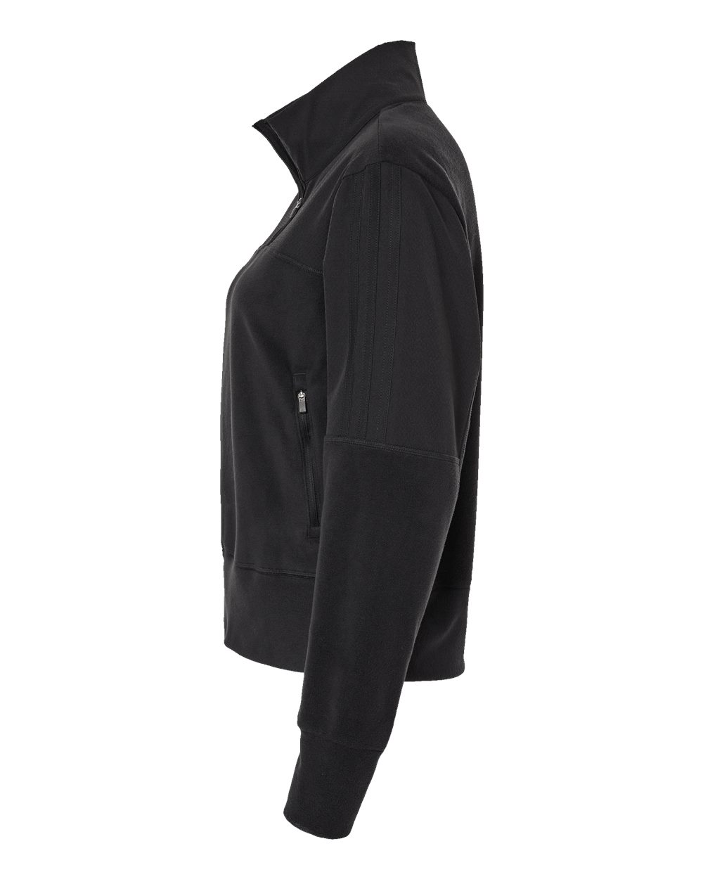 A601 adidas Golf Womens Fleece Quarter-Zip Pullover - Siide Image