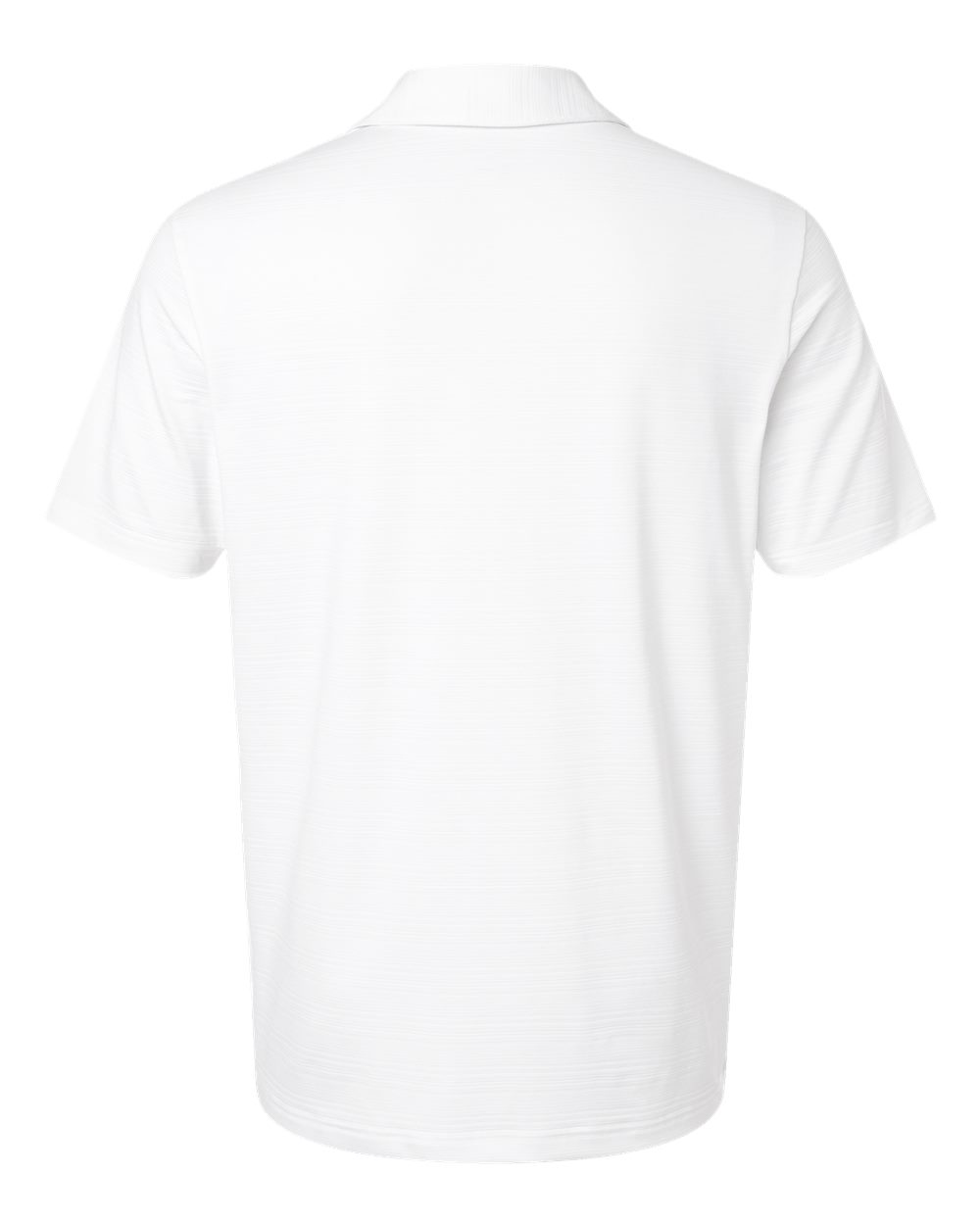 A704 adidas Golf Textured Stripe Polo - Back Image