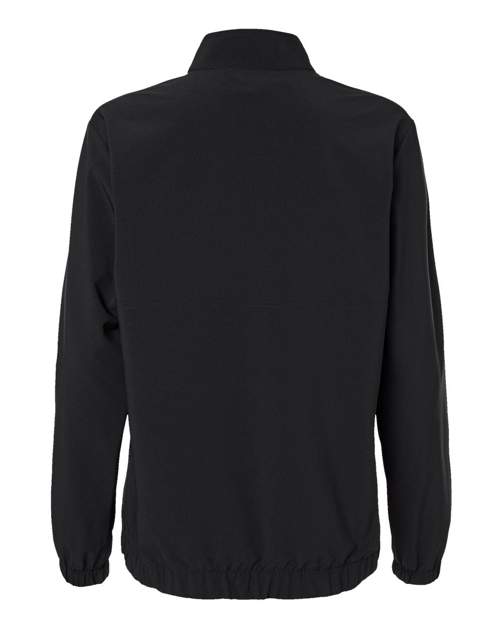 A706 adidas Golf Womens Woven Half-Zip Pullover - Back Image
