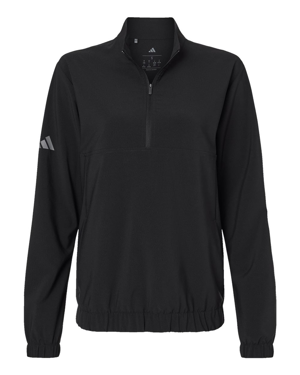 A706 adidas Golf Womens Woven Half-Zip Pullover A706 adidas Golf Womens Woven Half-Zip Pullover