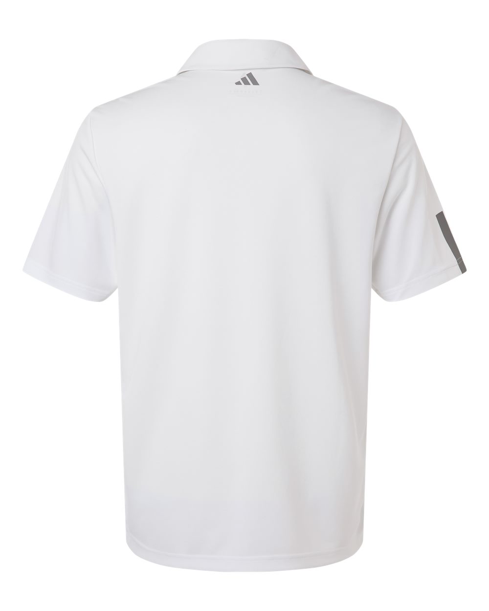 A719 Adidas Golf Mens Performance 3-Stripes Climacool Polo - Back Image