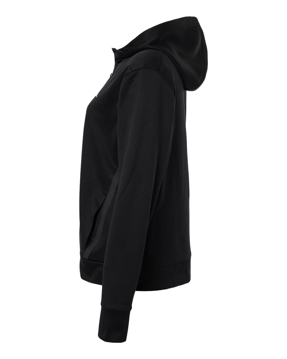 AT209 Adidas Golf Womens Game & Go Fleece Full-Zip Hooded Sweatshirt AT209 Adidas Golf Womens Game & Go Fleece Full-Zip Hooded Sweatshirt - Siide Image