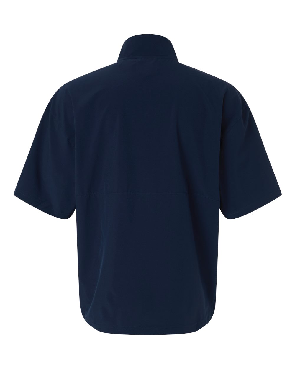 AT505 Adidas Golf Mens Short Sleeve Quarter-Zip Pullover AT505 Adidas Golf Mens Short Sleeve Quarter-Zip Pullover - Back Image