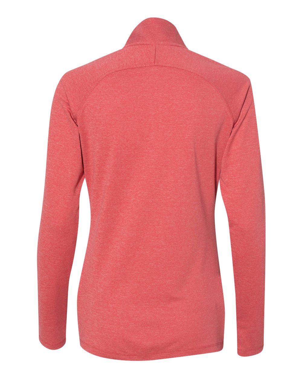 A281 adidas Golf Womens Lightweight Quarter-Zip Pullover - Back Image