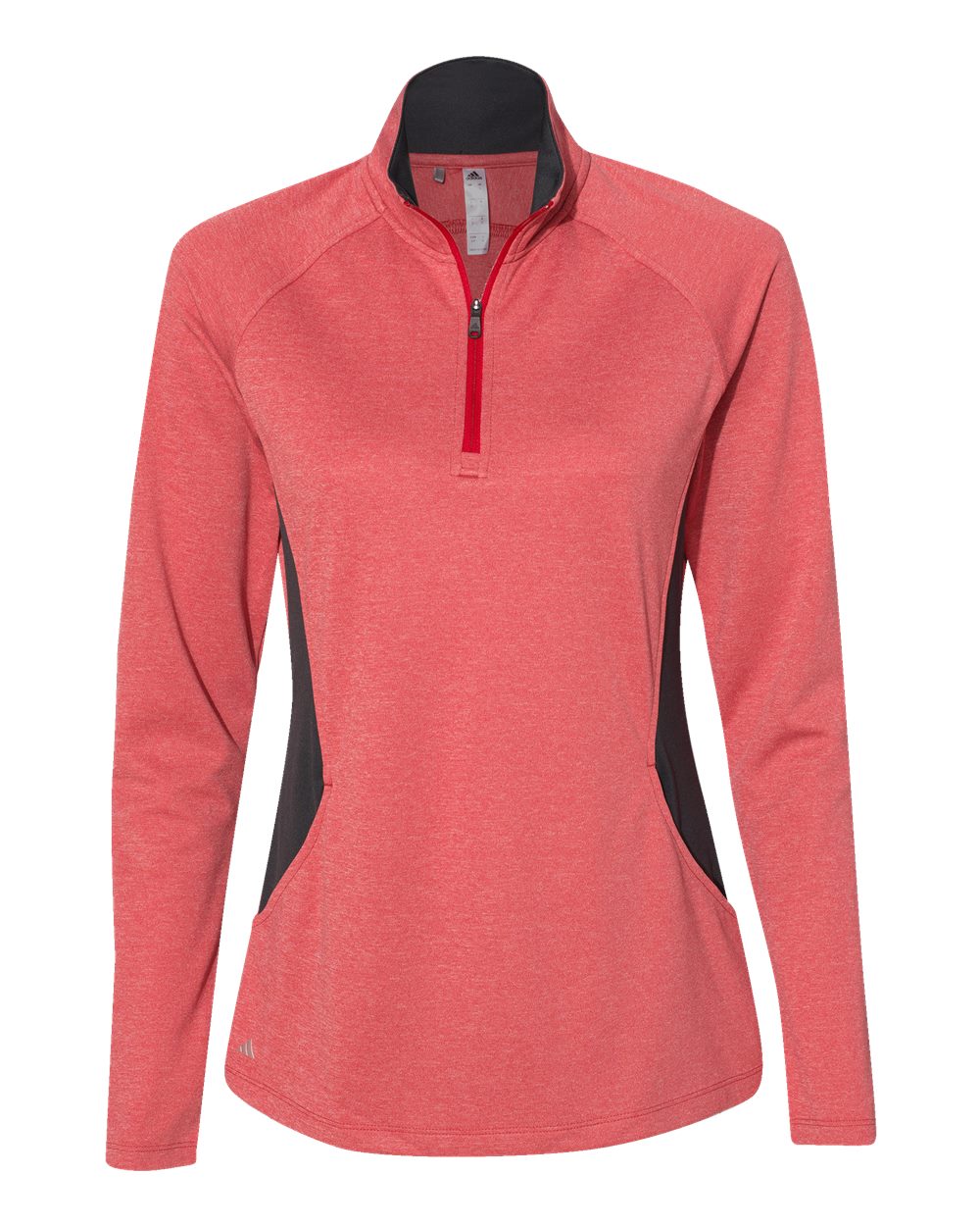 A281 adidas Golf Womens Lightweight Quarter-Zip Pullover