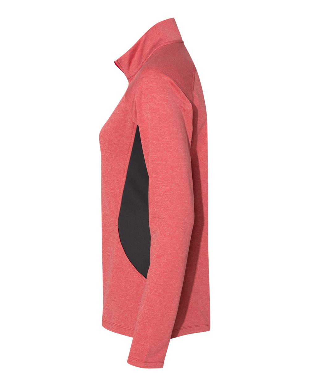 A281 adidas Golf Womens Lightweight Quarter-Zip Pullover - Siide Image