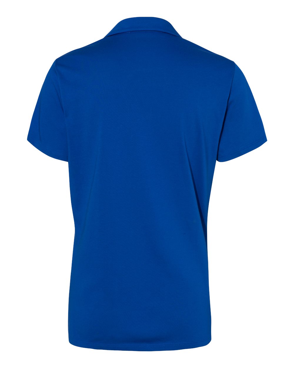 A323 adidas Golf Womens Cotton Blend Sport Shirt - Back Image