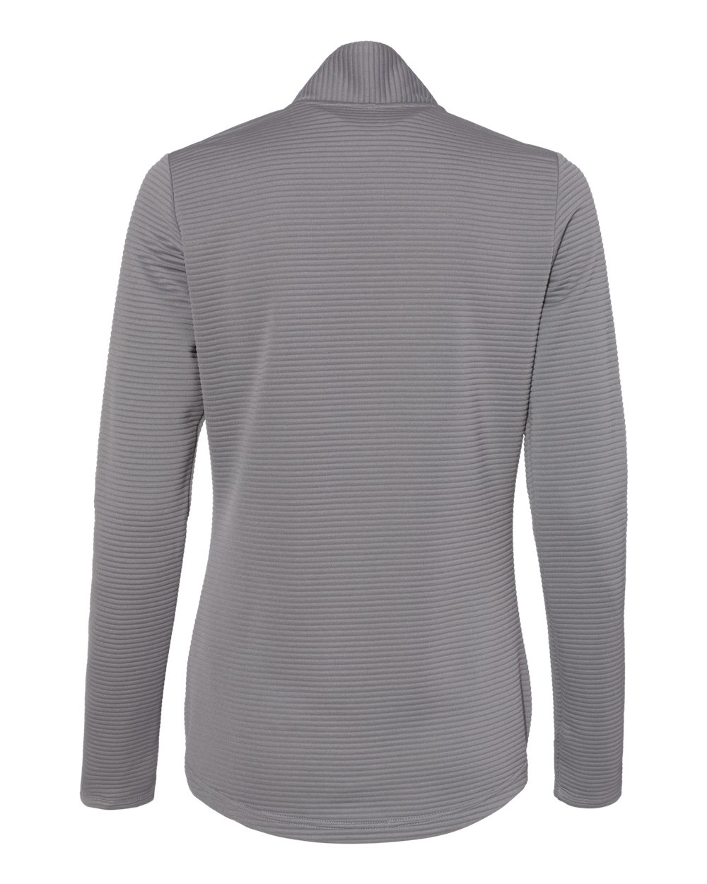 A416 adidas Golf Womens Textured Full-Zip Jacket - Back Image